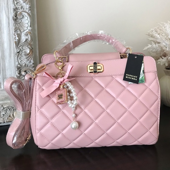 Badgley Mischka Handbags - Badgley Mischka Quilted Tote Purse NWT